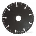 Diamond saw blade for cutting cast iron metal